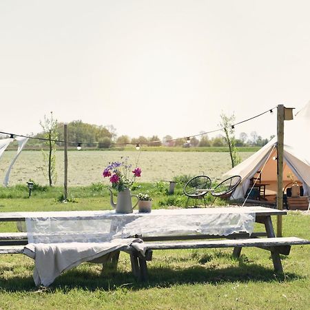 Smuk Lytse Bell Tent Echtenerbrug Buitenkant foto