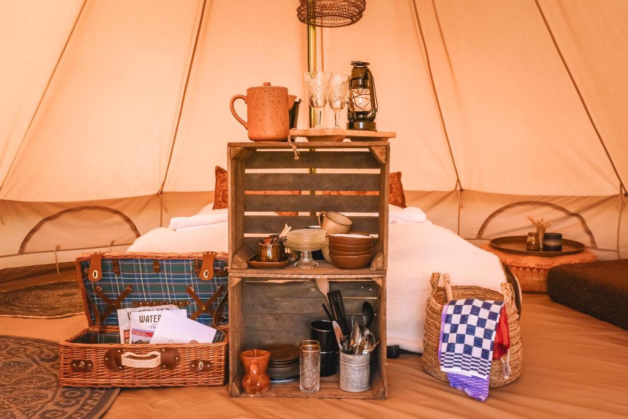 Smuk Lytse Bell Tent Echtenerbrug Buitenkant foto